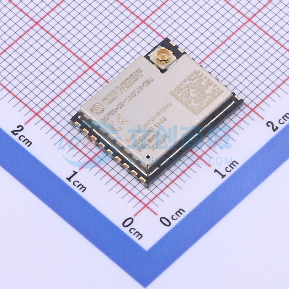 Smart Home Module Iot - 5 szt. ESP32-C3-WROOM-02U-N4 SMD-19P ESP32-C3 Bluetooth