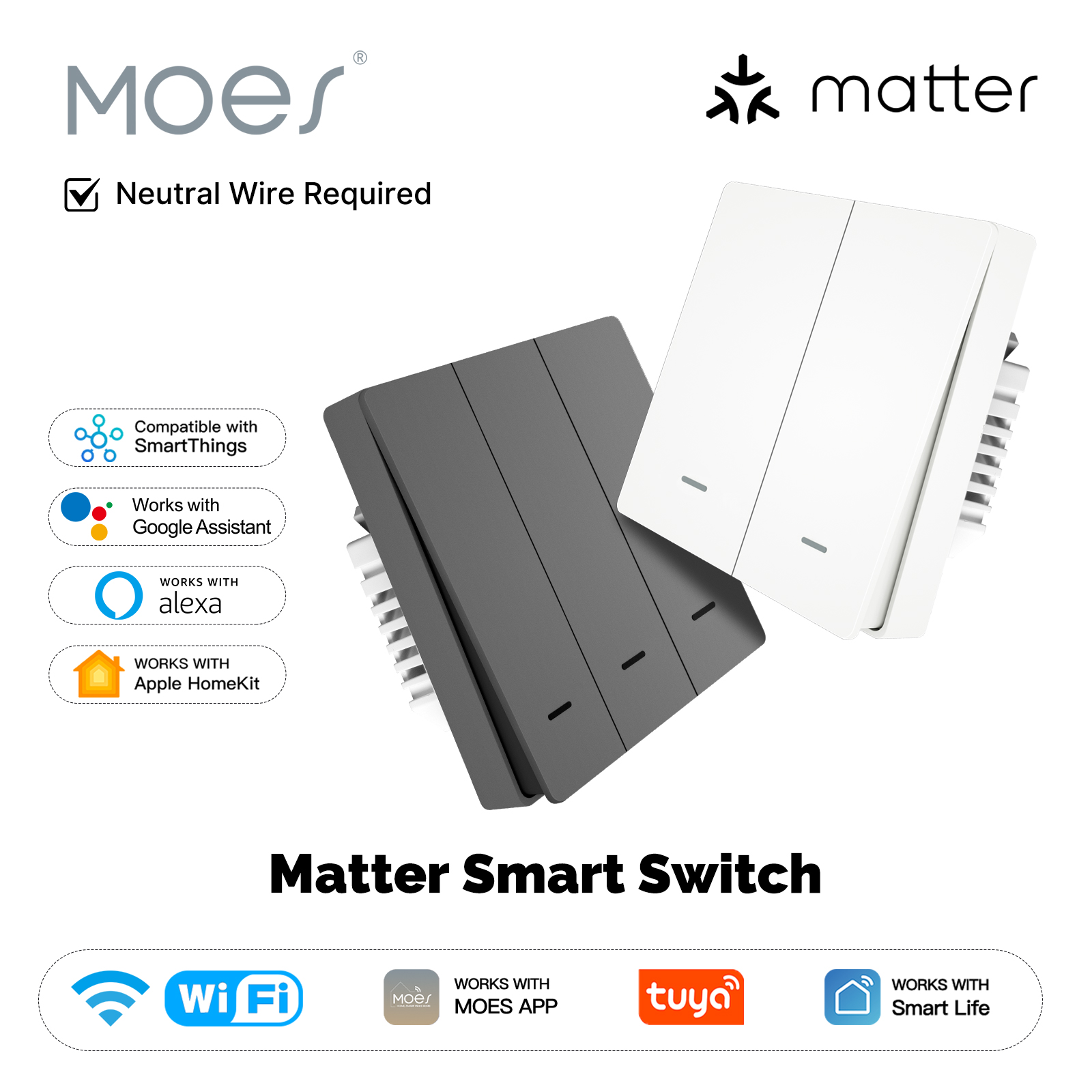 MOES Matter Tuya WiFi intelige – Smart Relay Tuya recenzja i cena