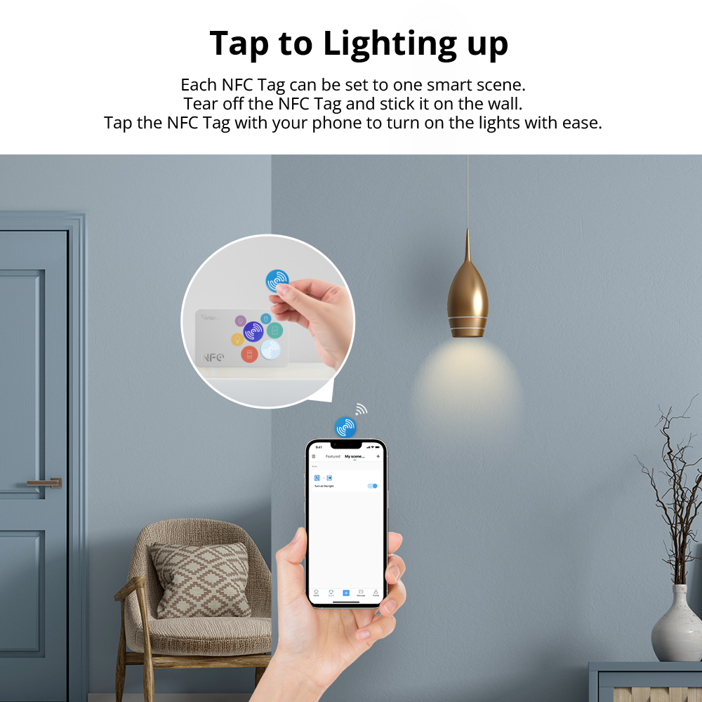 SONOFF NFC Tag Ntag215 Naklejk – Sonoff recenzja i cena