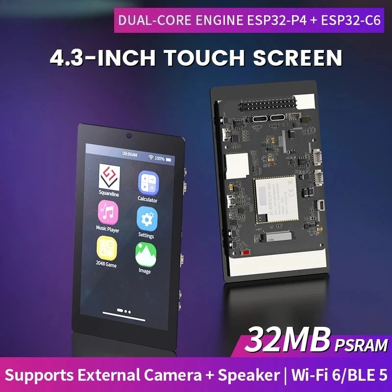 4,3-calowy ekran dotykowy IPS  – Smart Home Module Iot recenzja i cena